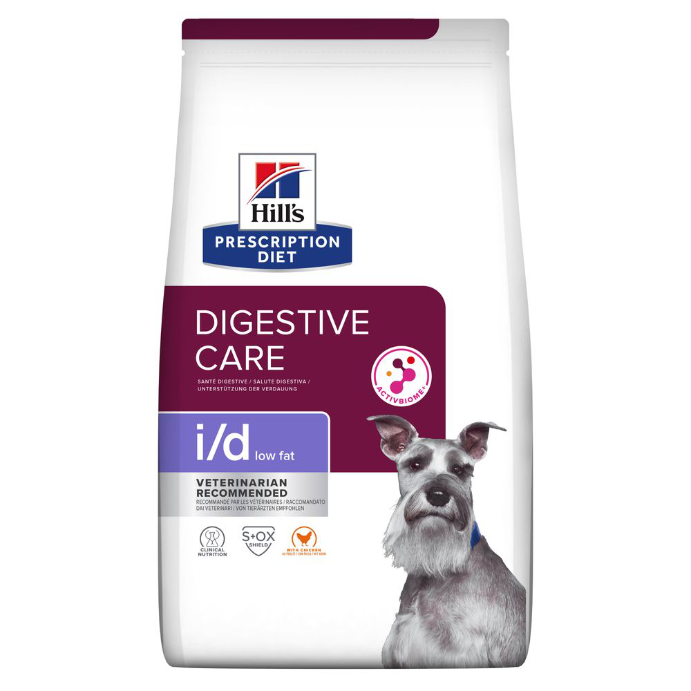 Hill's Cane i/d Low Fat Digestive Care Pollo 4Kg