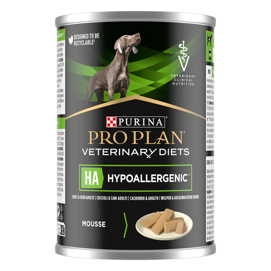 PURINA Cane Veterinary Diets HA Hypoallergenic Mousse 400gr