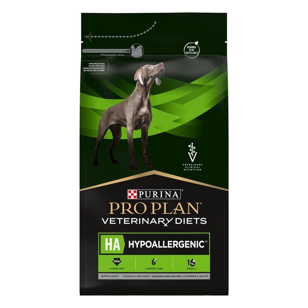 PURINA Veterinary Diets Dog HA Hypoallergenic 3Kg