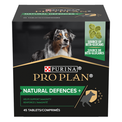 PURINA Pro Plan Dog Supplements Natural Defences 45cpr