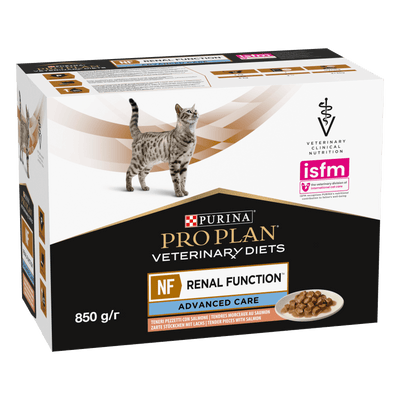 PURINA Veterinary Diets Cat NF Renal Advanced Salmone 10x85gr