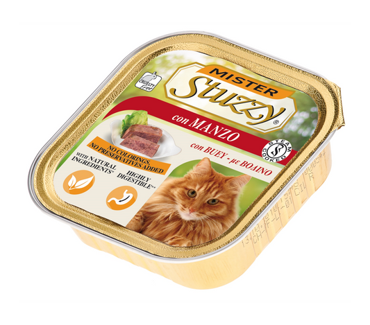 STUZZY Cat Patè con Manzo 100gr