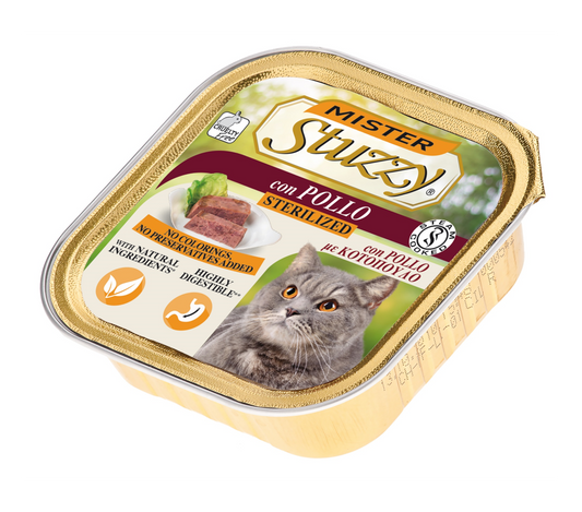 STUZZY Cat Sterilized Patè con Pollo 100gr