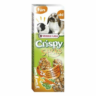 VERSELE LAGA Crispy Stick per Conigli e Cavie Carote con prezzemolo 110gr