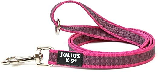 JULIUS K9 Guinzaglio Super Grip Fucsia 1,4 x 120 cm