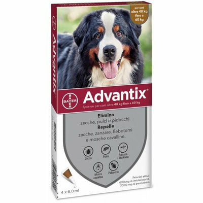 BAYER Advantix 40-60Kg (4 Pipette)