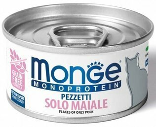 MONGE Cat Solo Maiale 80gr