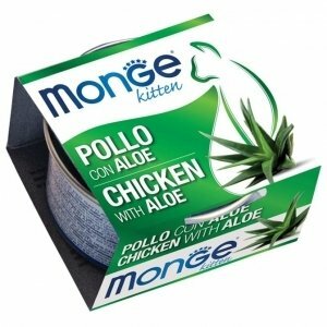 MONGE Cat Fruit Kitten Pollo Aloe 80gr