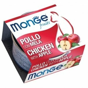 MONGE Cat Fruit Pollo Mela 80gr