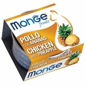 MONGE Cat Fruit Pollo Ananas 80gr