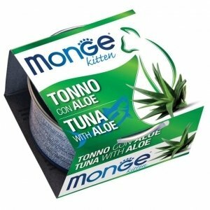 MONGE Cat Fruit Kitten Tonno Aloe 80gr