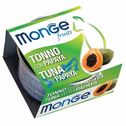 MONGE Cat Fruit Tonno Papaya 80gr