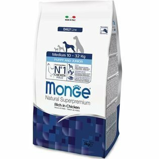 MONGE Medium Puppy&Junior Pollo 3Kg