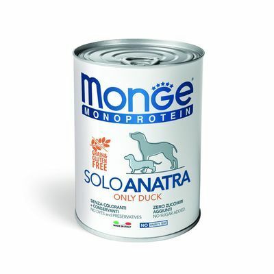 MONGE Dog SOLO Anatra 400gr