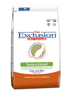 EXCLUSION Cat Intestinal Maiale e Riso 1,5Kg