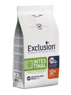 EXCLUSION Intestinal Medium&Large Adult Maiale e Riso 2Kg