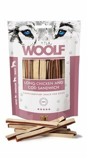 WOOLF Sandwich di Pollo e Merluzzo 100gr