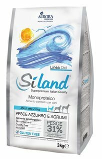 AURORA Siland Mini Adult Pesce Azzurro e Agrumi 3Kg