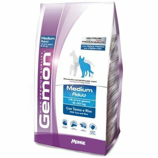 GEMON Medium Adult Tonno e Riso 15Kg