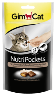 GIMCAT Snack con Pollame e Biotina 60gr