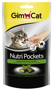 GIMCAT Snack con Erba Gatta e Multivitamine 60gr