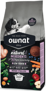 OWNAT Ultra Medium Sterilizzato Pollo e Tacchino 14Kg