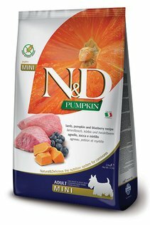 FARMINA N&D Pumpkin Mini Adult - Agnello, Zucca e Mirtillo 2,5Kg