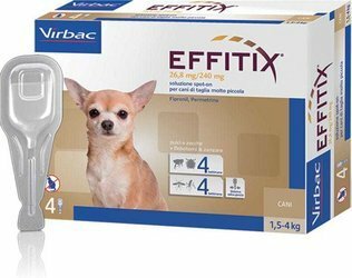 VIRBAC Effitix Toy 1,5-4Kg (4 Pipette)