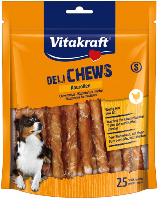 VITAKRAFT Snack Delichews Bastoncini S 25pz