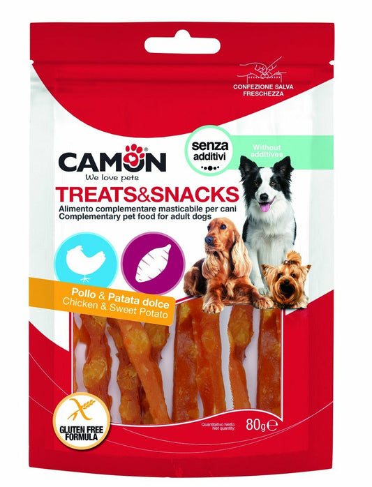 CAMON Snack Stick con Pollo e Patata Dolce 80gr