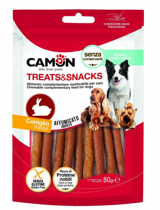 CAMON Snack Stick Affumicati con Coniglio 80gr