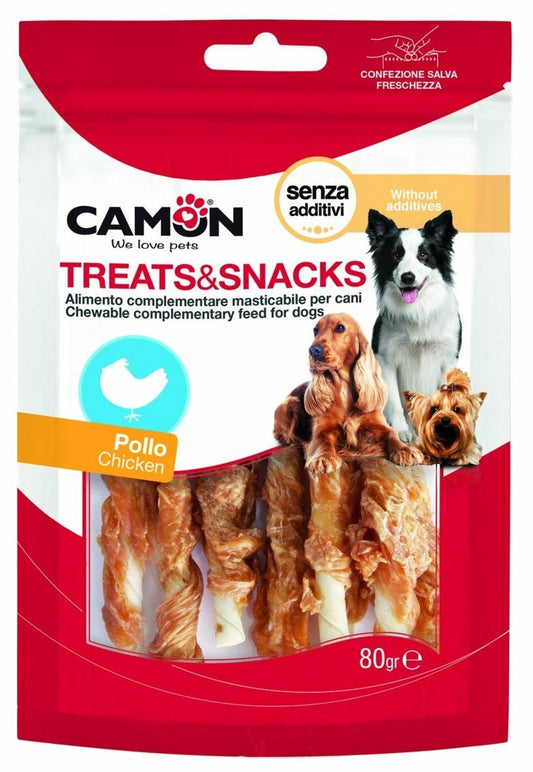 CAMON Snack Twist con Pollo 80gr