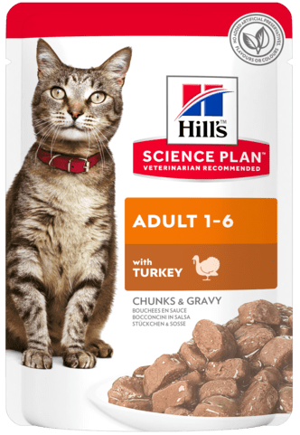 HILL'S Cat Adult Bocconcini con Tacchino 85Gr