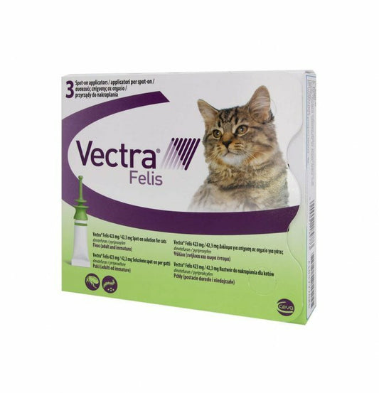 CEVA Vectra 3D Gatto 0,6/10kg (3 Pipette)