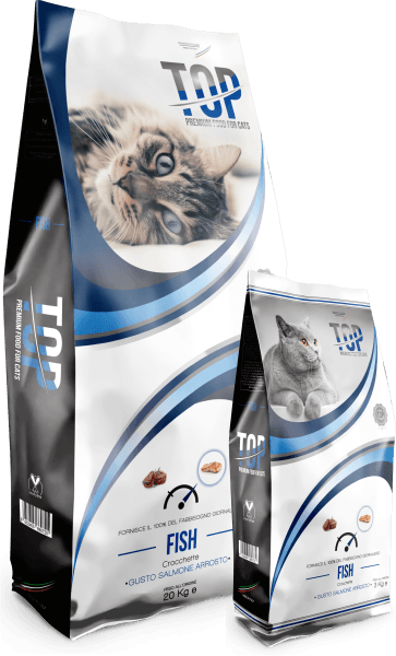 TOP Gatto Fish Gusto Salmone Arrosto 20Kg