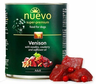 NUEVO Dog Adult Cervo e Fusilli 400Gr