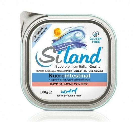 AURORA Dog Siland Nucrointestinal Pat?? con Salmone e Riso 300Gr