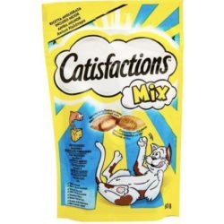 CATISFACTION Gatto Mix al Salmone e Formaggio 60 gr