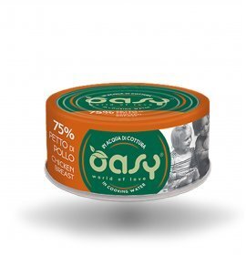 OASY Cat Natural Petto di Pollo More Love in Lattina 24x70gr