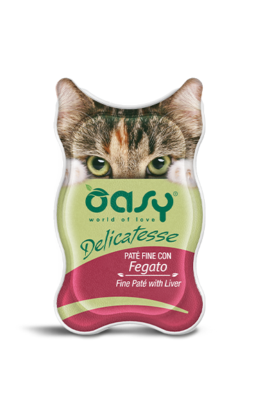 OASY Cat Delicatesse Patè con Fegato 18x85gr