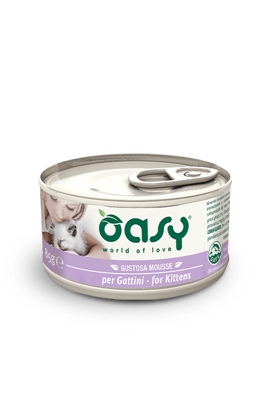 OASY Cat Mousse per Gattini Pollo 85gr