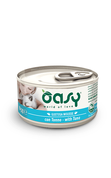 OASY Cat Mousse con Tonno Adult 85gr