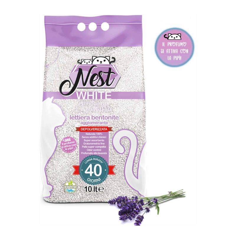 NEST Lettiera White Litter Lavanda 10L