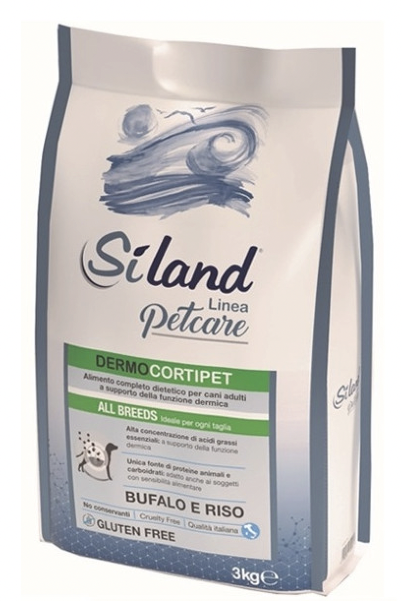 AURORA Siland Dermocortipet al Bufalo e Riso All Breeds 3Kg