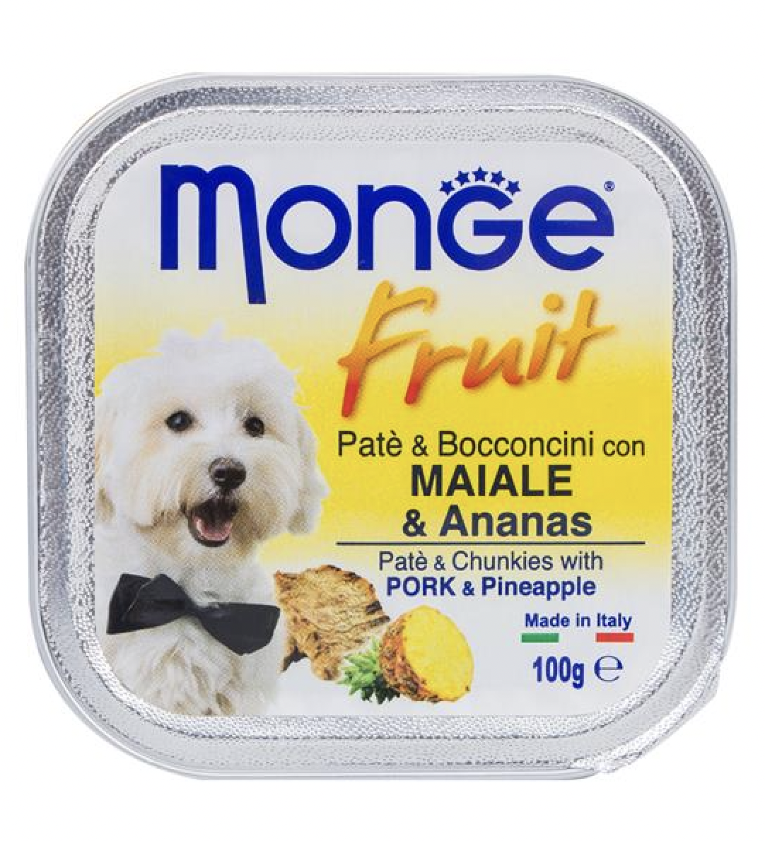 MONGE Fruit Cane Maiale e Ananas 100Gr