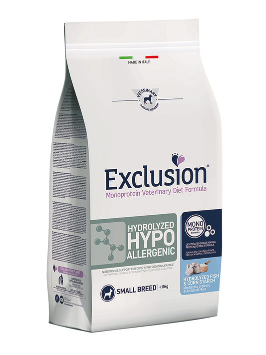 EXCLUSION Hydrolized Hypoallergenic Small Breed 2Kg