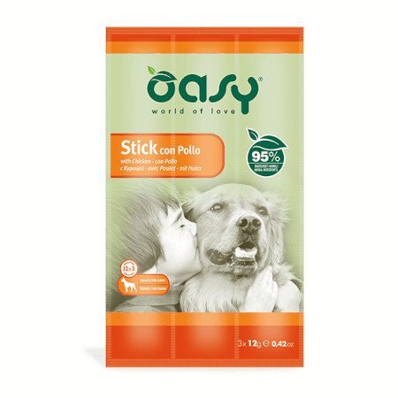 OASY Stick Cane con Pollo 3 Stick