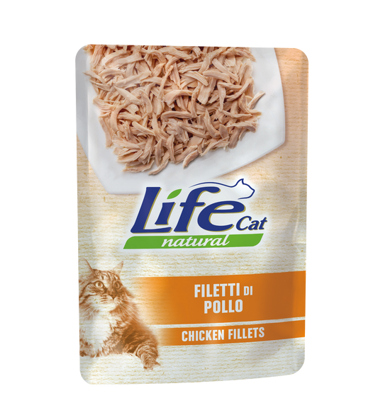 LIFE Cat Filetti di Pollo 70gr in busta