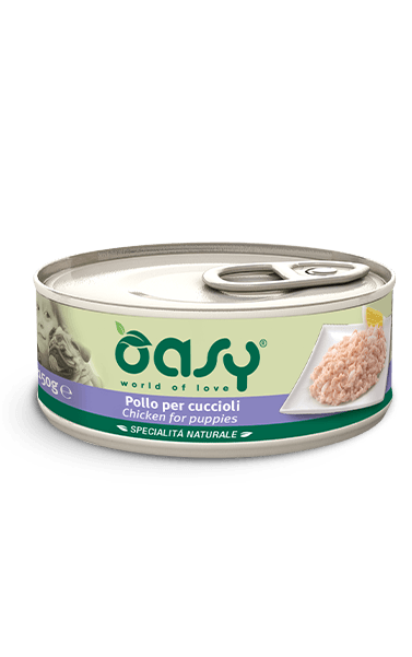 OASY Cane Puppy Pollo al Naturale 24x150gr