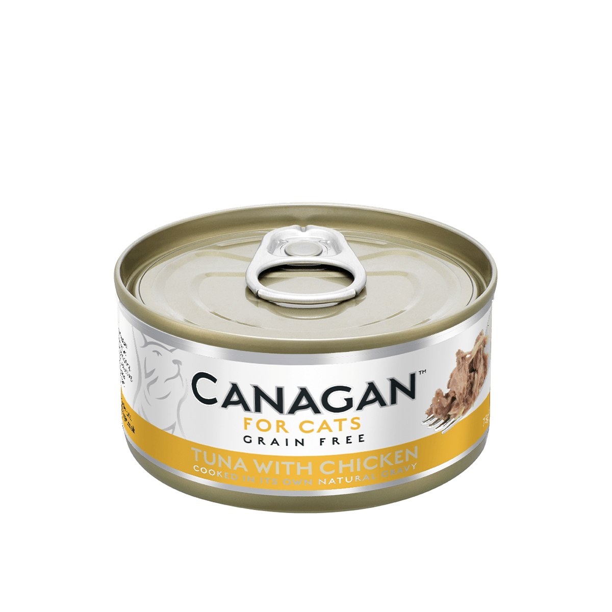 CANAGAN Gatto Tonno con Pollo Natural Grain Free 75gr